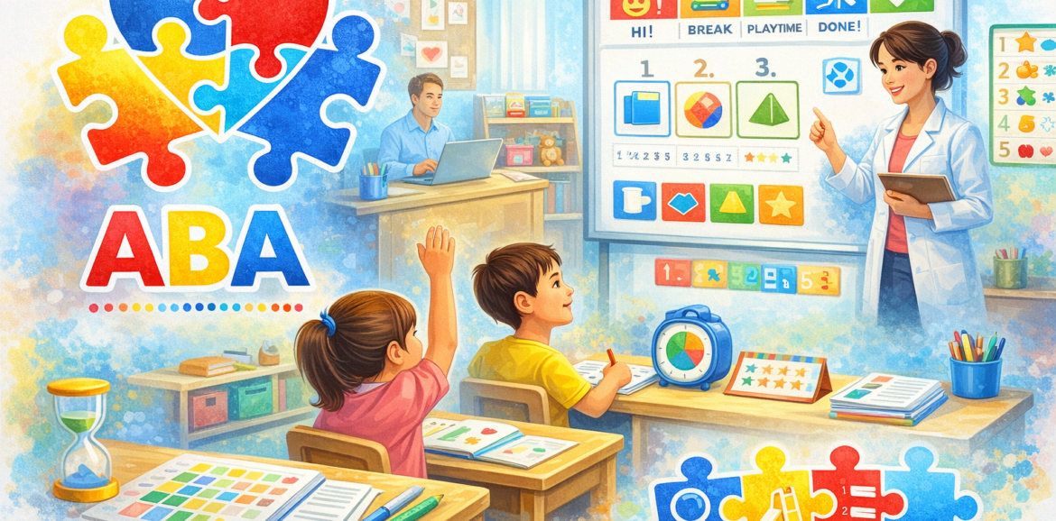 Terapia ABA em sala de aula