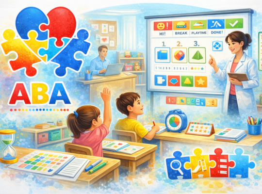 Terapia ABA em sala de aula