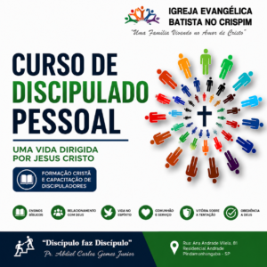 Curso de Discipulado Pessoal – Uma Vida Dirigida por Cristo