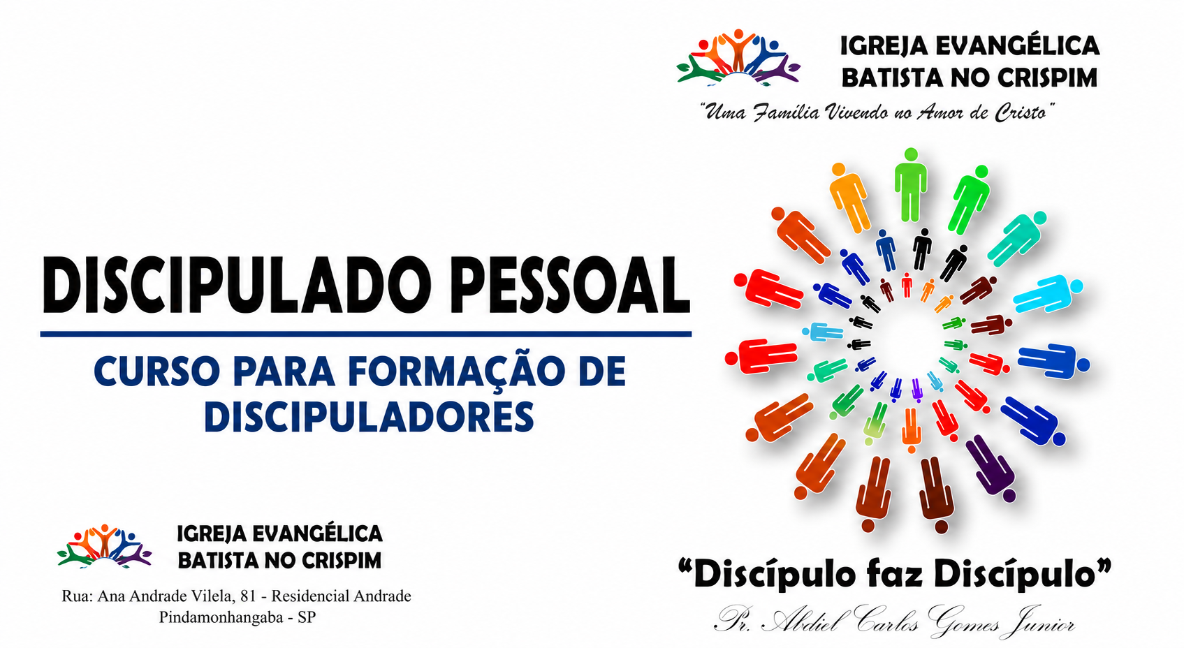 Curso de Discipulado Pessoal – Uma Vida Dirigida por Cristo